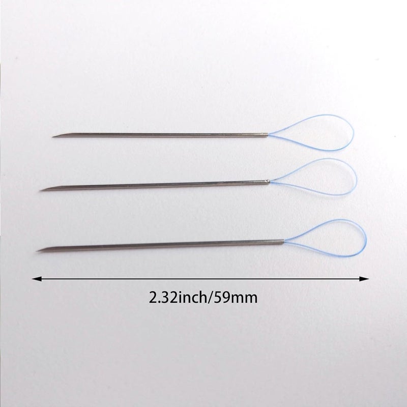 QidaiaLuck Snag Nab It 2 Pcs Magic Needle Snag Repair Tool, Ultimate Hand Quilting Stitching Needle for Knits & Woven - Image 2
